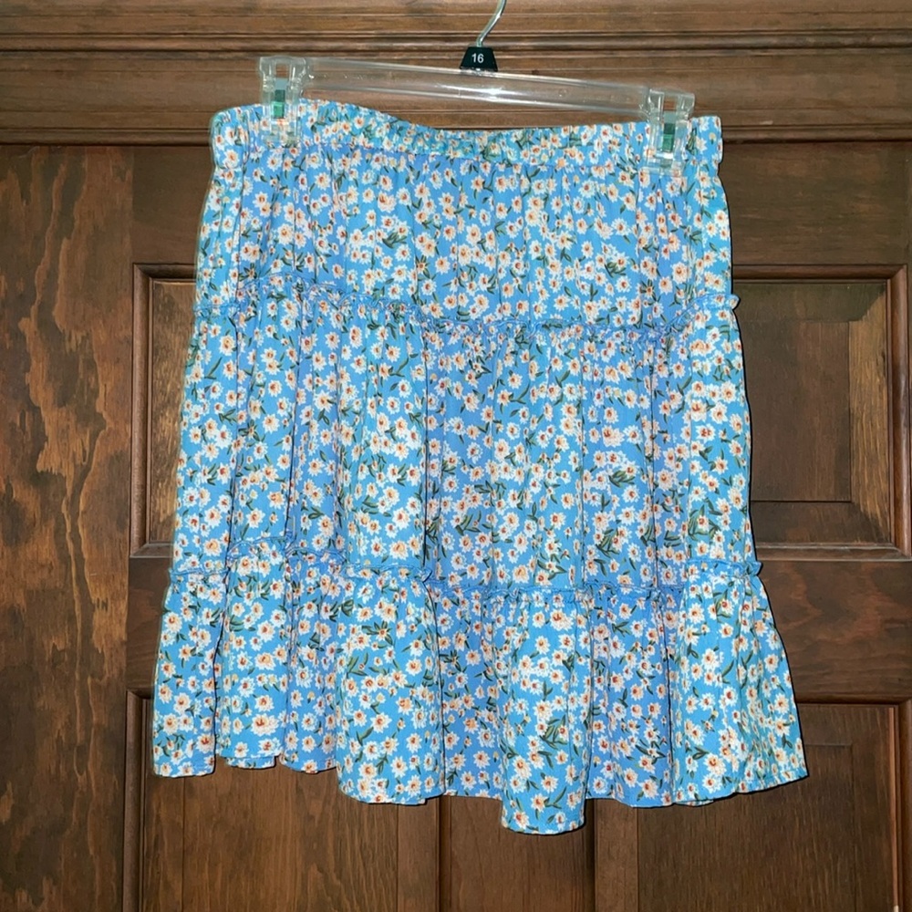 Flowered skirt